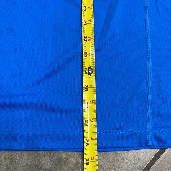 Mountain Hardwear Men's Sz XL Blue Polyester Basic Base Layer Short Sleeve Gym - Picture 6 of 7